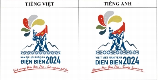 Biểu trưng Năm Du lịch quốc gia Điện Biên 2024
